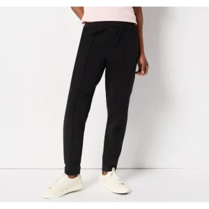 Isaac Mizrahi Live! Petite Soho French Terry Jogger Pants - a world of fashionable women's clothing, including a wide selection of dresses and trendy accessories.> Hat