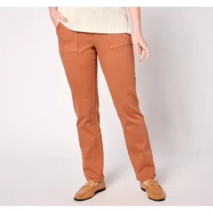 Fashion<Isaac Mizrahi Live! Petite True Denim Color Straight Jeans - a world of fashionable women's clothing, including a wide selection of dresses and trendy accessories.