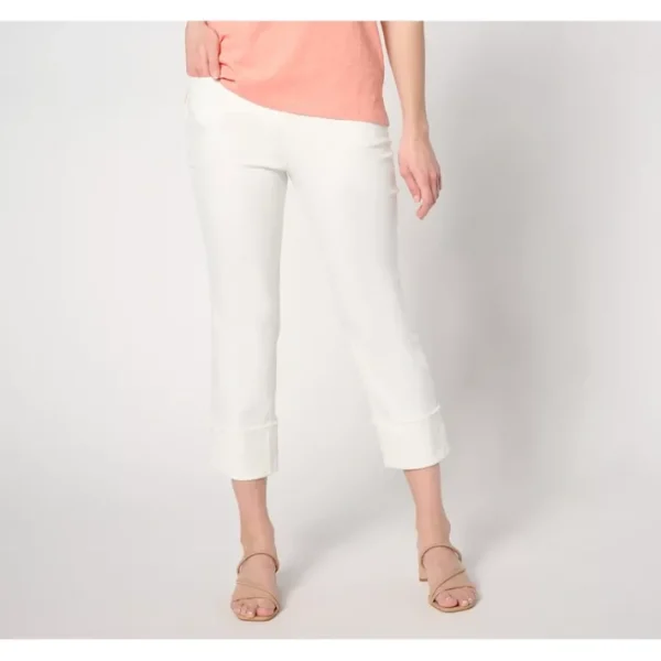 Shop All<Isaac Mizrahi Live! Petite True Denim Crop Straight Jeans - a world of fashionable women's clothing, including a wide selection of dresses and trendy accessories.