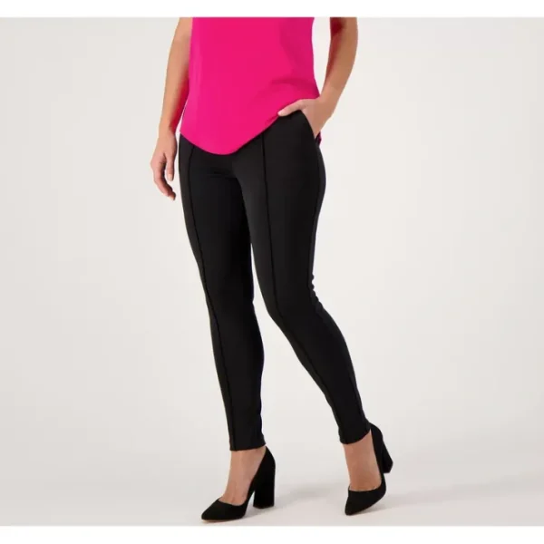 Shop All<Isaac Mizrahi Live Regular Skinny Ankle Pant - a world of fashionable women's clothing, including a wide selection of dresses and trendy accessories.