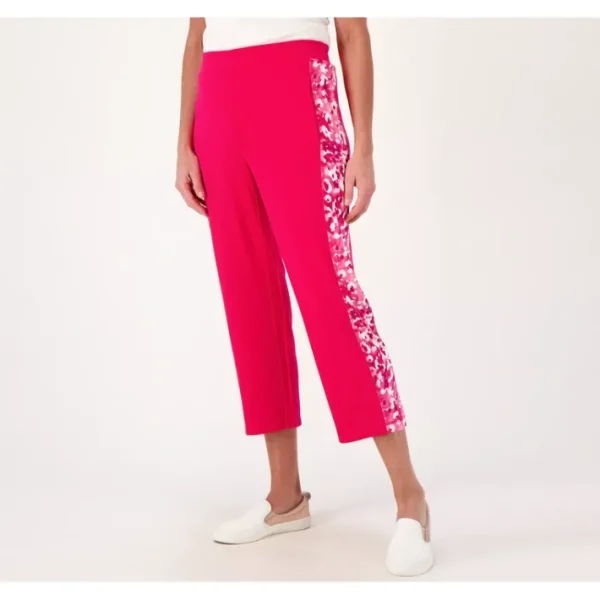 Shop All<Isaac Mizrahi Live Regular Soho French Terry Crop Pants - a world of fashionable women's clothing, including a wide selection of dresses and trendy accessories.