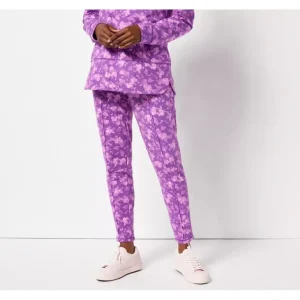 Isaac Mizrahi Live! Regular Soho French Terry Jogger Pants - a world of fashionable women's clothing, including a wide selection of dresses and trendy accessories.> Hat