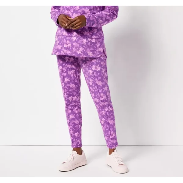 Isaac Mizrahi Live! Regular Soho French Terry Jogger Pants - a world of fashionable women's clothing, including a wide selection of dresses and trendy accessories.> Hat