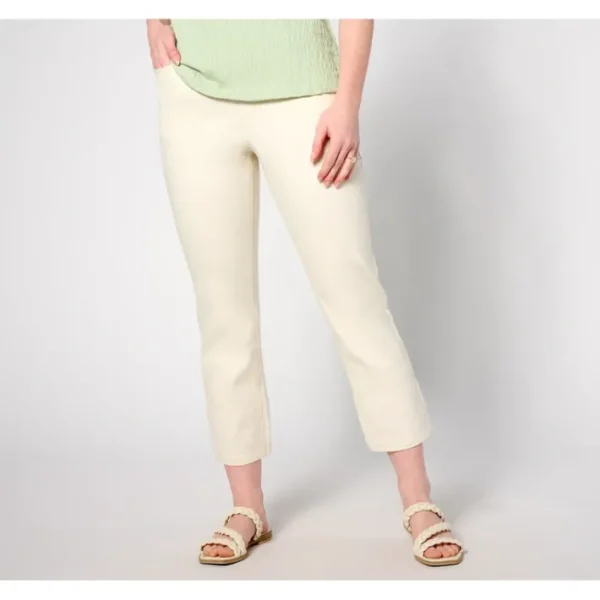 Shop All<Isaac Mizrahi Live! Regular True Denim Straight Jeans Embroider - a world of fashionable women's clothing, including a wide selection of dresses and trendy accessories.