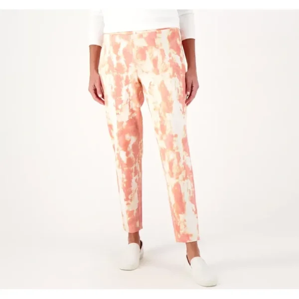 Isaac Mizrahi Live Soho Petite Jogger with Front Detail - a world of fashionable women's clothing, including a wide selection of dresses and trendy accessories.> Hat