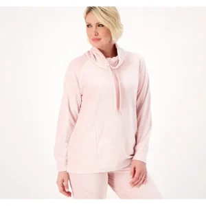Isaac Mizrahi Live! Soho Ribbed Velour Pullover - a world of fashionable women's clothing, including a wide selection of dresses and trendy accessories.> Hat