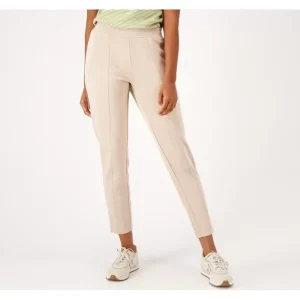 Isaac Mizrahi Live! Soho Tall Jogger with Front Seam Detail - a world of fashionable women's clothing, including a wide selection of dresses and trendy accessories.> Hat