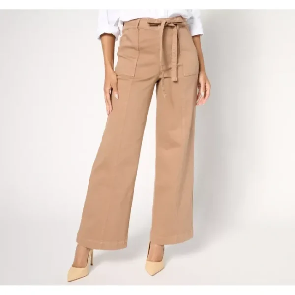 Shop All<Isaac Mizrahi Live! Tall True Denim Color Trouser Jeans - a world of fashionable women's clothing, including a wide selection of dresses and trendy accessories.