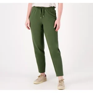 Fashion<J Jason Wu Regular Tapered Knit Jogger with Satin Detail - a world of fashionable women's clothing, including a wide selection of dresses and trendy accessories.