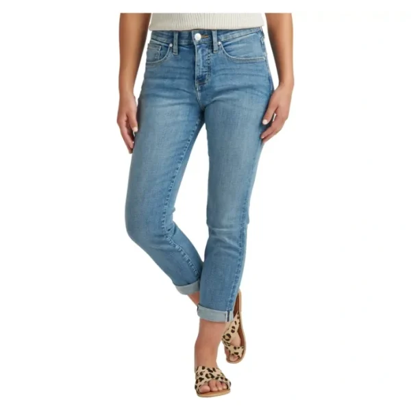 Shop All<JAG Carter Mid Rise Girlfriend Jeans-Mid Vintage - a world of fashionable women's clothing, including a wide selection of dresses and trendy accessories.