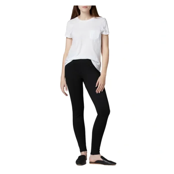 Shop All<JAG Jeans Petite Ricki Mid Rise Pull-On Legging- Black - a world of fashionable women's clothing, including a wide selection of dresses and trendy accessories.