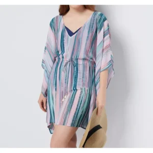 Fashion<Jantzen Caftan Cover-Up with Tassell Trim Details - a world of fashionable women's clothing, including a wide selection of dresses and trendy accessories.