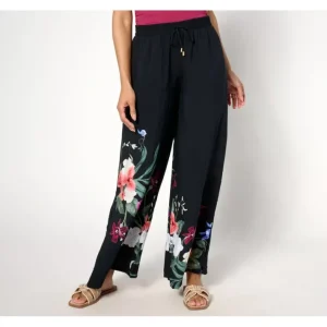 Fashion<Jantzen Regular Woven Pull-On Wide Leg Cover-Up Pants - a world of fashionable women's clothing, including a wide selection of dresses and trendy accessories.