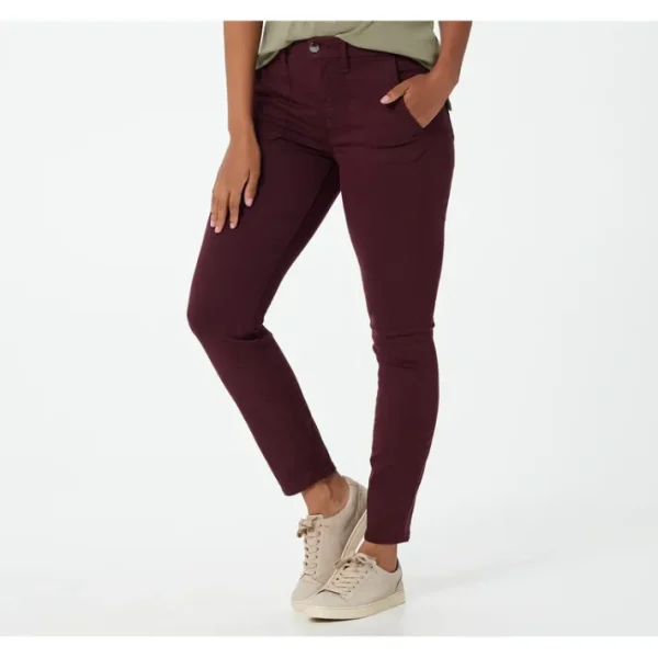 Fashion<Jen7 by 7 for All Mankind Military Ankle Skinny Jeans - a world of fashionable women's clothing, including a wide selection of dresses and trendy accessories.