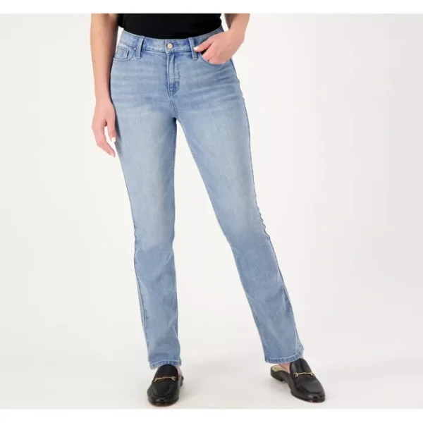 Fashion<Laurie Felt Forever Denim 5 Pocket Relaxed Baby Bell Jeans - a world of fashionable women's clothing, including a wide selection of dresses and trendy accessories.