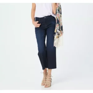 Fashion<Laurie Felt Regular Daisy Denim Wide Leg Crop Jeans - a world of fashionable women's clothing, including a wide selection of dresses and trendy accessories.