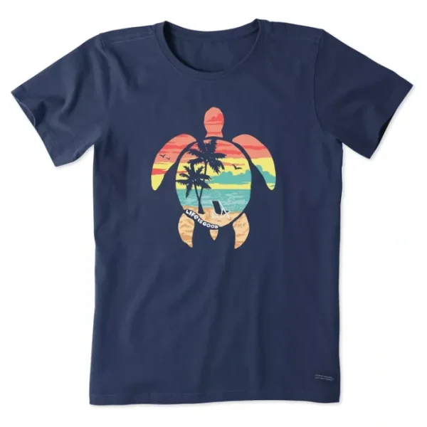 Shop All<Life is Good Women's Scenic Turtle Crusher-LiteTee - a world of fashionable women's clothing, including a wide selection of dresses and trendy accessories.