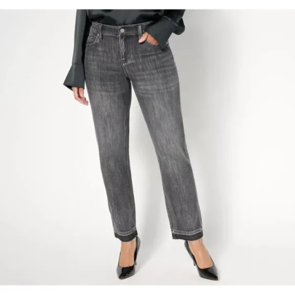 Fashion<Liverpool Los Angeles Liv Slim Letdown Hem Jean -Hindsdale - a world of fashionable women's clothing, including a wide selection of dresses and trendy accessories.