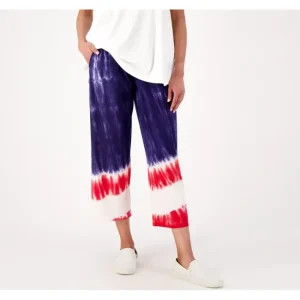 Fashion<LOGO by Lori Goldstein Cropped Wide Leg Pants - a world of fashionable women's clothing, including a wide selection of dresses and trendy accessories.