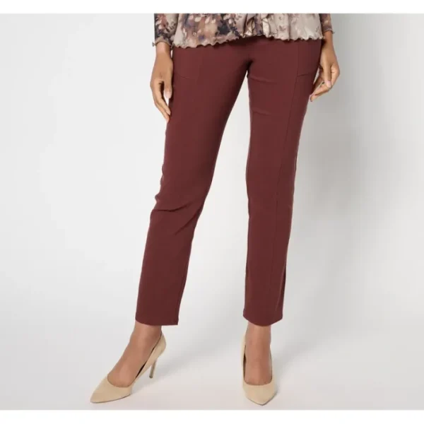 Fashion<LOGO by Lori Goldstein Petite AnyWEAR Stretch Utility Pant - a world of fashionable women's clothing, including a wide selection of dresses and trendy accessories.