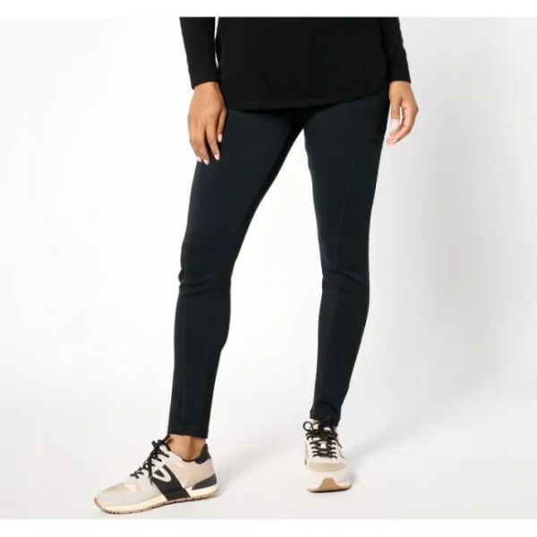 Shop All<LOGO Life by Lori Goldstein Pet Front Seam Pull On Legging - a world of fashionable women's clothing, including a wide selection of dresses and trendy accessories.