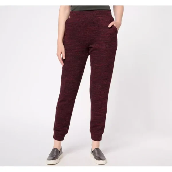 Shop All<LOGO Lounge by Lori Goldstein Petite Knit Jogger Pants - a world of fashionable women's clothing, including a wide selection of dresses and trendy accessories.