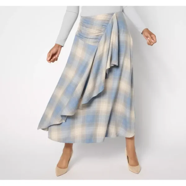 Shop All<Me by Jennie Garth Regular Ynez Printed Ankle Skirt - a world of fashionable women's clothing, including a wide selection of dresses and trendy accessories.