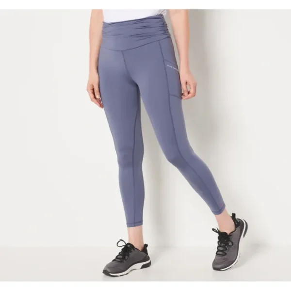 Shop All<MIND BODY LOVE by Peace Love World Petite Ruched Legging - a world of fashionable women's clothing, including a wide selection of dresses and trendy accessories.