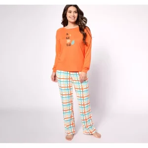 MUK LUKS Butter Knit Harvest Novelty Lounge Set - a world of fashionable women's clothing, including a wide selection of dresses and trendy accessories.> Dresses