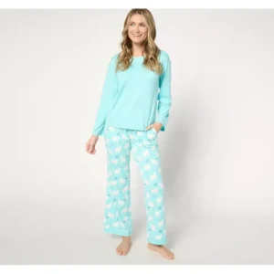 Fashion<MUK LUKS Dream Knit Bell Sleeve Pajama Set - a world of fashionable women's clothing, including a wide selection of dresses and trendy accessories.