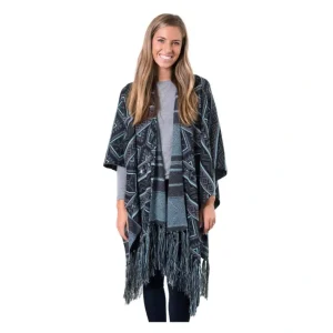 Fashion<MUK LUKS Women's Knit Fringe Ruana - a world of fashionable women's clothing, including a wide selection of dresses and trendy accessories.