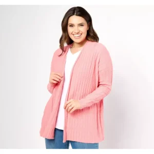 Fashion<Naturals Linen Blend Open Front Cardigan - a world of fashionable women's clothing, including a wide selection of dresses and trendy accessories.