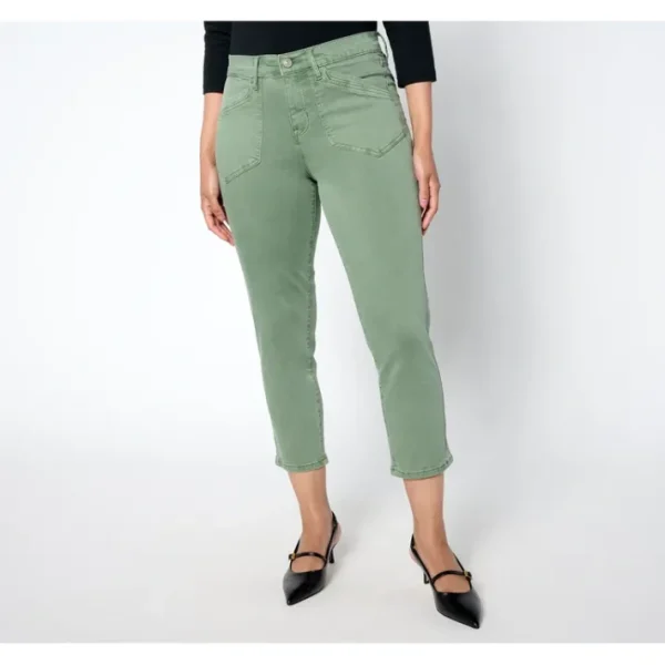 Shop All<nicole by Nicole Miller Regular Cropped Soho High Rise Jean - a world of fashionable women's clothing, including a wide selection of dresses and trendy accessories.