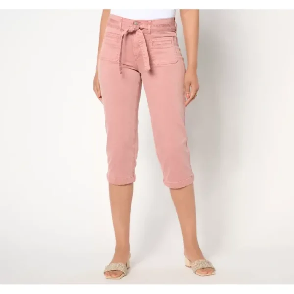 Shop All<nicole by Nicole Miller Soho High Rise Straight Capri - a world of fashionable women's clothing, including a wide selection of dresses and trendy accessories.