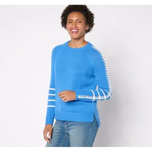 Fashion<NIC+ZOE Dashing Down Sweater - a world of fashionable women's clothing, including a wide selection of dresses and trendy accessories.