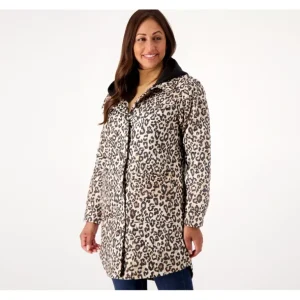Nuage Mixed Quilted Coat with Scuba Hood - a world of fashionable women's clothing, including a wide selection of dresses and trendy accessories.> Coats