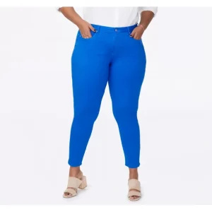 NYDJ Alina Ankle Legging with Side Slit - a world of fashionable women's clothing, including a wide selection of dresses and trendy accessories.> Dresses