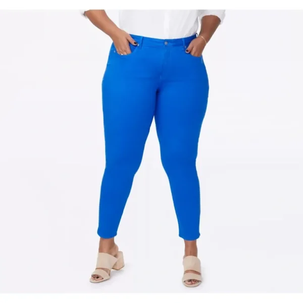 NYDJ Alina Ankle Legging with Side Slit - a world of fashionable women's clothing, including a wide selection of dresses and trendy accessories.> Dresses