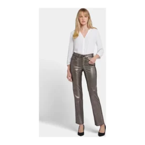 NYDJ Copper Snake Coated Marilyn Straight Jeans - a world of fashionable women's clothing, including a wide selection of dresses and trendy accessories.> Coats
