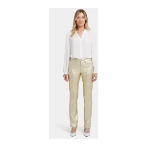 NYDJ Gold Coated Marilyn Straight Jeans - a world of fashionable women's clothing, including a wide selection of dresses and trendy accessories.> Coats