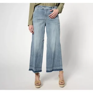 Fashion<NYDJ High Rise Mona Wide Leg Trouser w/ Tab - State - a world of fashionable women's clothing, including a wide selection of dresses and trendy accessories.