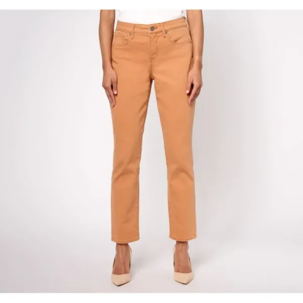 Shop All<NYDJ Margot Girlfriend - Biscuit - a world of fashionable women's clothing, including a wide selection of dresses and trendy accessories.