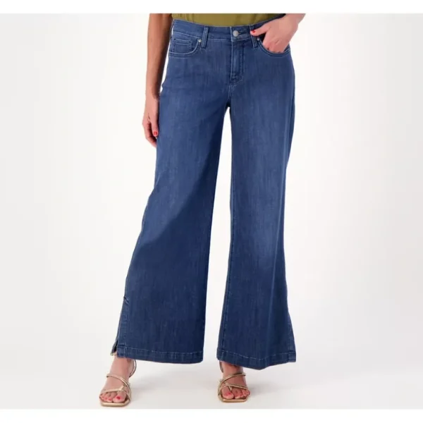 NYDJ Teresa Wide Leg Ankle Jean w/ Side Seam Elegance - a world of fashionable women's clothing, including a wide selection of dresses and trendy accessories.> Shoes
