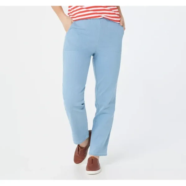 Fashion<Original Waist Stretch Petite Side Pocket Pants - a world of fashionable women's clothing, including a wide selection of dresses and trendy accessories.