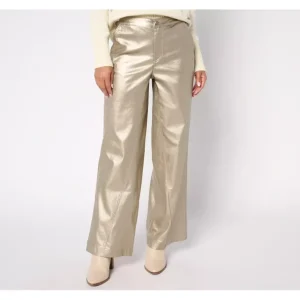Peace Love World Black Label Petite Metallic Jean - a world of fashionable women's clothing, including a wide selection of dresses and trendy accessories.> Coats