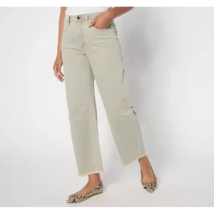 Fashion<Peace Love World Regular Full Leg Jeans with Fray Hem - a world of fashionable women's clothing, including a wide selection of dresses and trendy accessories.