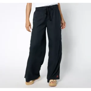 Peace Love World Regular Lyocell Pull-On Pant - Black - a world of fashionable women's clothing, including a wide selection of dresses and trendy accessories.> Shoes