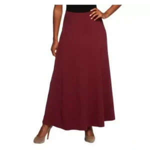 Fashion<Petite Knit Pull-On Skirt with Seam Detail - a world of fashionable women's clothing, including a wide selection of dresses and trendy accessories.