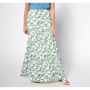 Petite Linen Blend Tiered Knit Maxi Skirt - a world of fashionable women's clothing, including a wide selection of dresses and trendy accessories.> Dresses