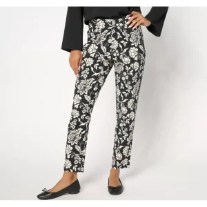 Fashion<Petite Signature Smart Stretch Ankle Pant - a world of fashionable women's clothing, including a wide selection of dresses and trendy accessories.